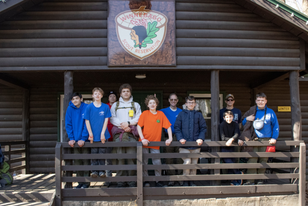 Troop 96 NJ Scouts camping